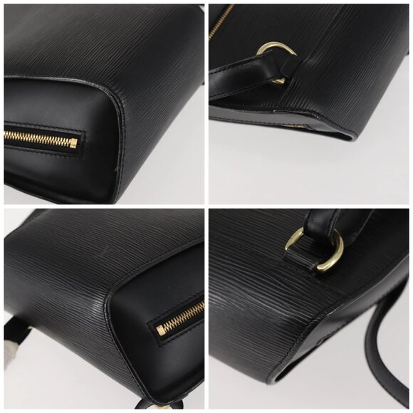 LOUIS VUITTON Epi Mabillon Backpack Black M52232 LV Auth 142147 - Picture 15 of 16